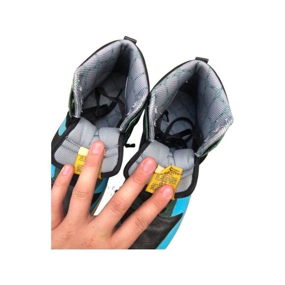 Vintage 2006 Nike Dunk High Blue Black Forest Size 7.5 - Picture 13 of 13